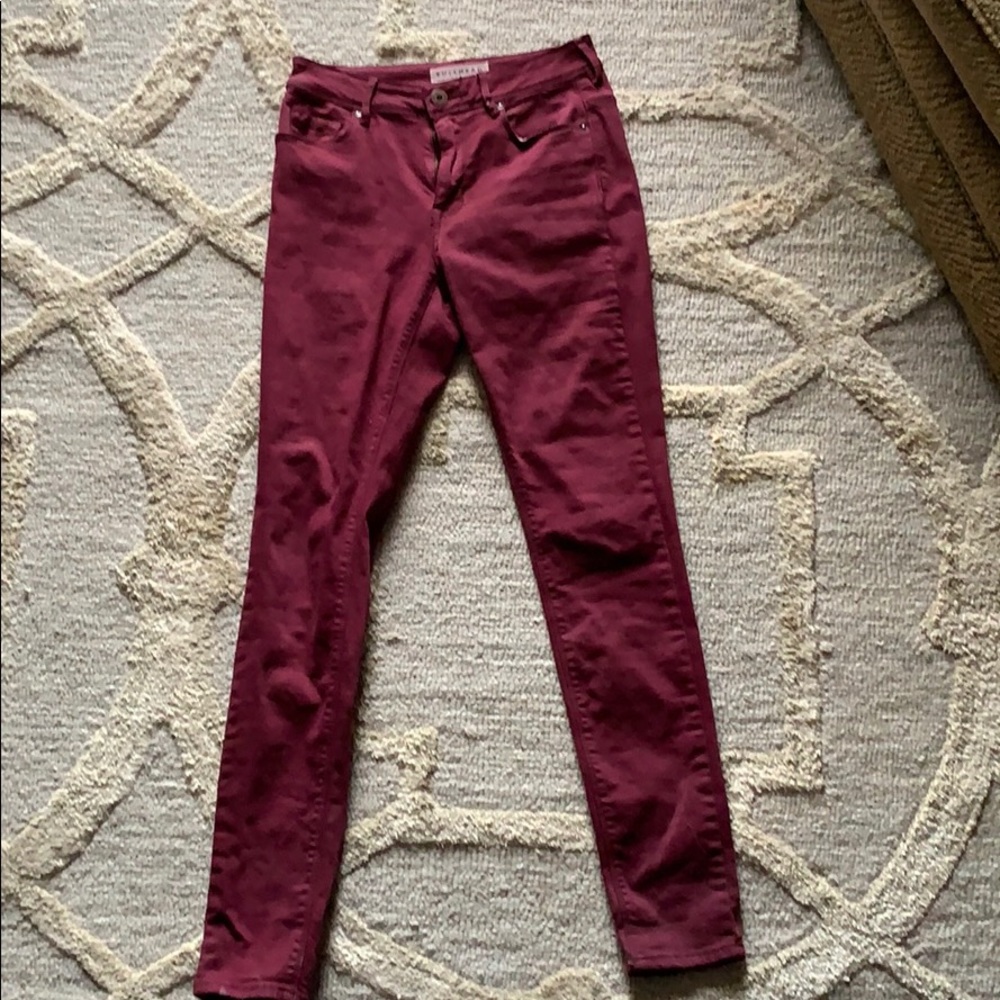 Bullhead Denim Maroon Jeans